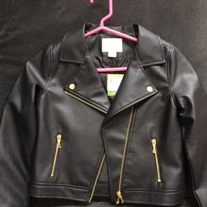 Kate Spade Faux Leather Moto Jacket